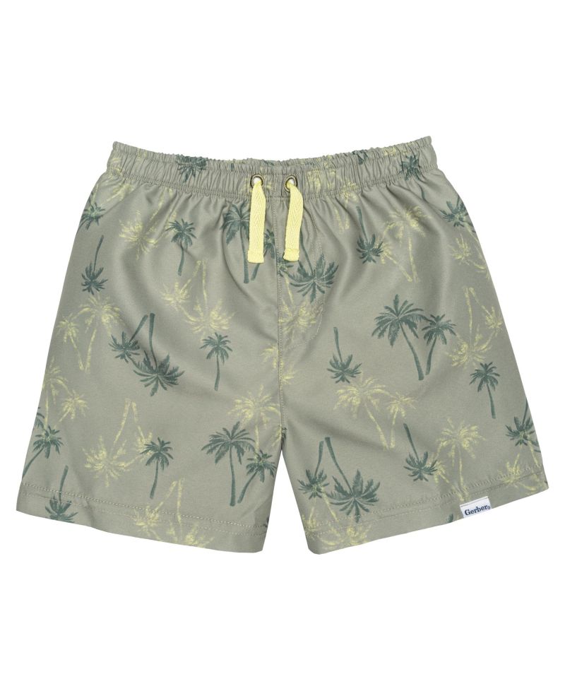 Toddler Boys Swim Trunks - Sailboats - 2-Pack
