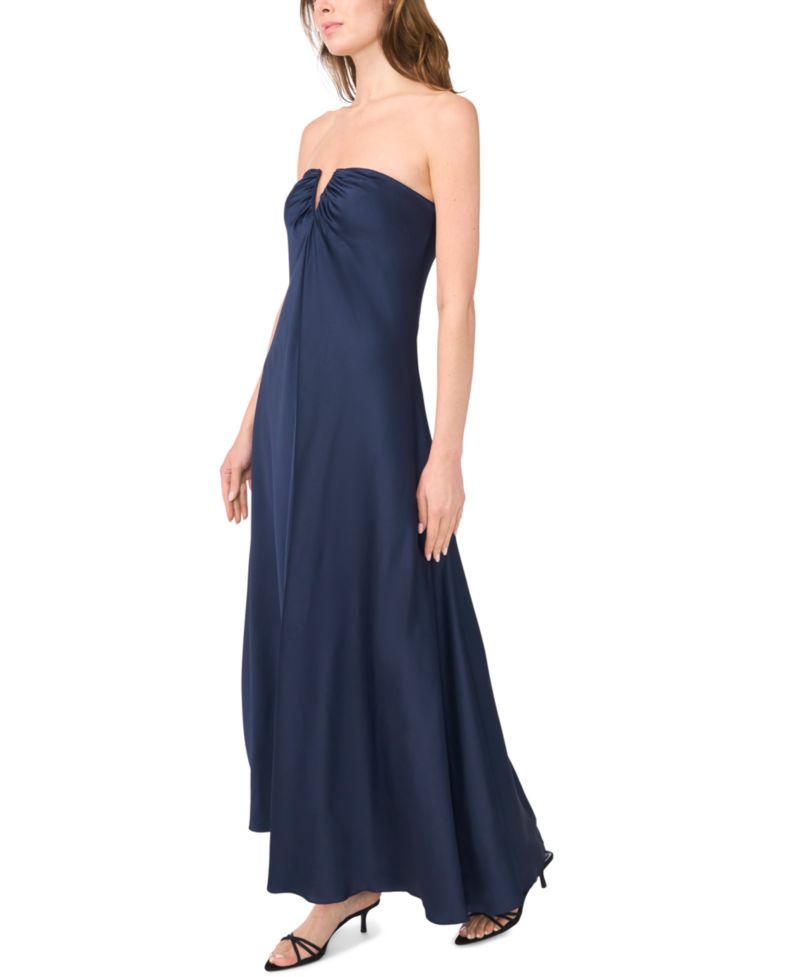 Women's The Emerson Maxi Strapless Satin Dress