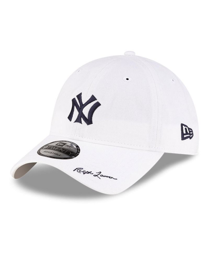Men's x Ralph Lauren White New York Yankees 9TWENTY Adjustable Hat