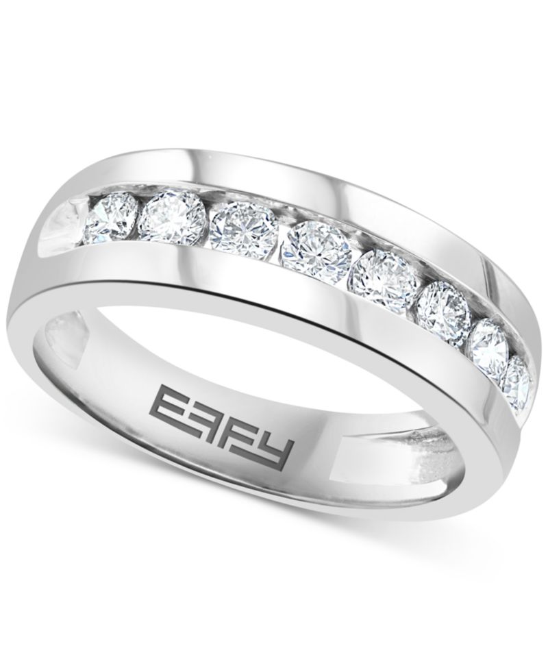 EFFY® Men's Diamond Band (1 ct. t.w.)
