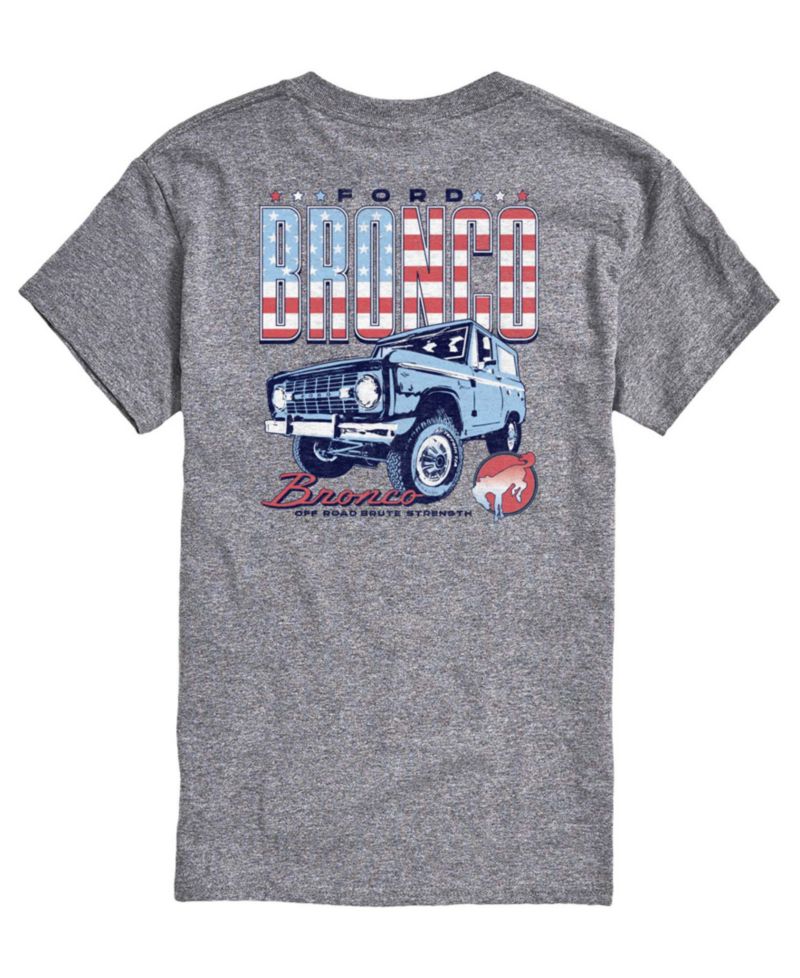 Men's Ford 1970 Bronco American Short-Sleeve Graphic T-Shirt