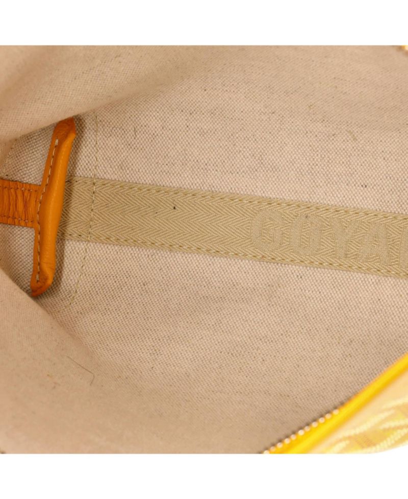 Goyardine Conti Pouch Coated Canvas