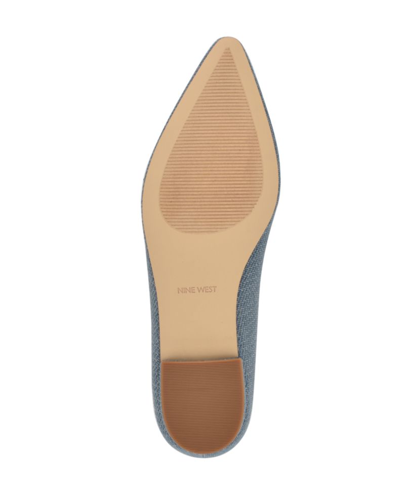 Women's Hearts Rhinestone Pointy Toe Flats