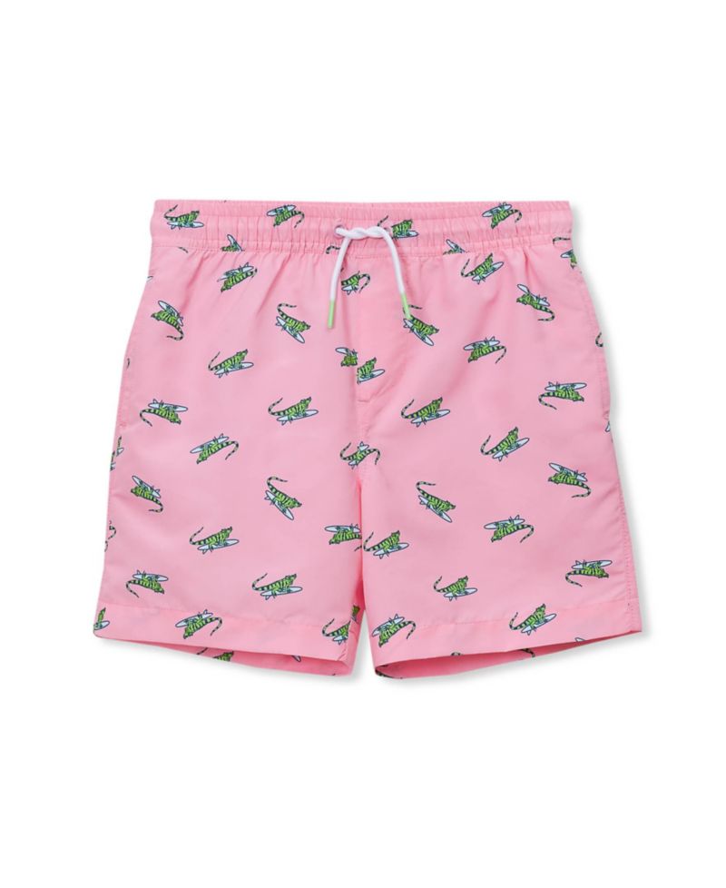 Зелёный Geckos/Розовый