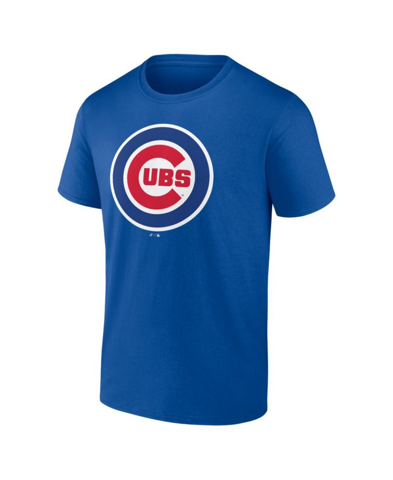 Men's Royal Chicago Cubs Logo T-Shirt