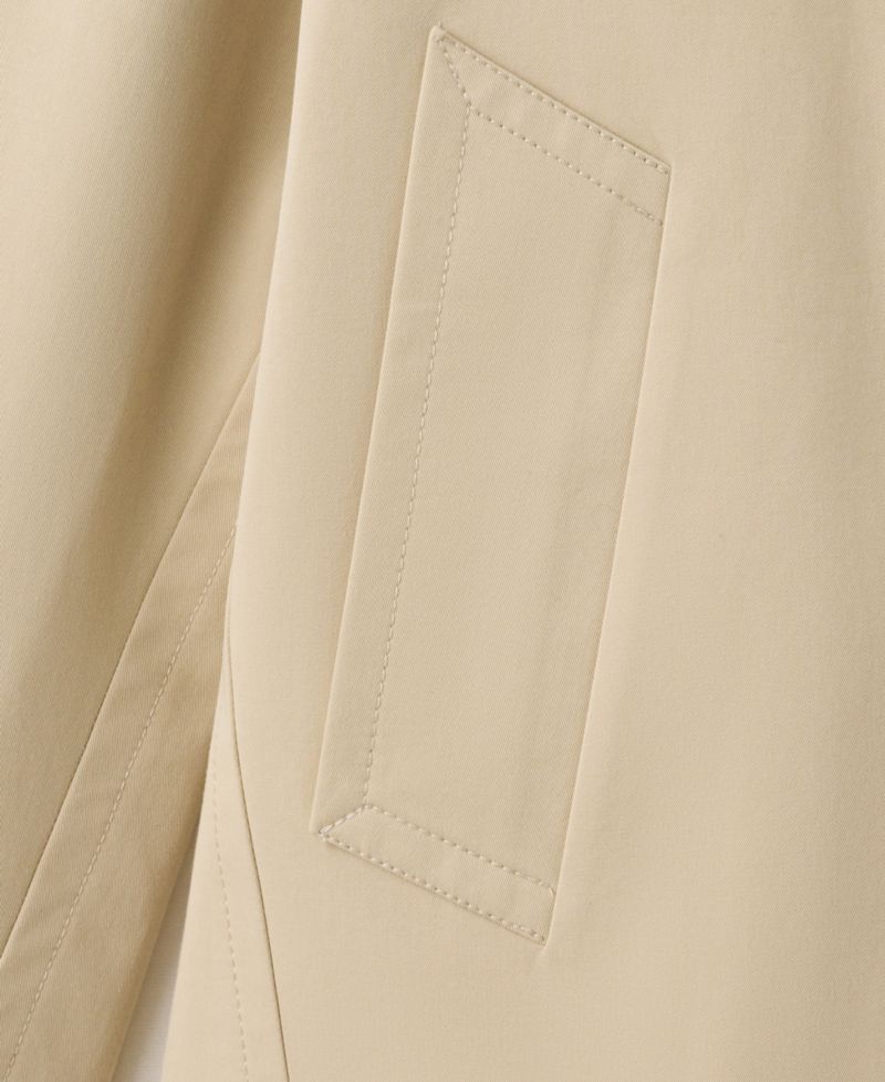 Women's Waxed Oversized Trench Coat