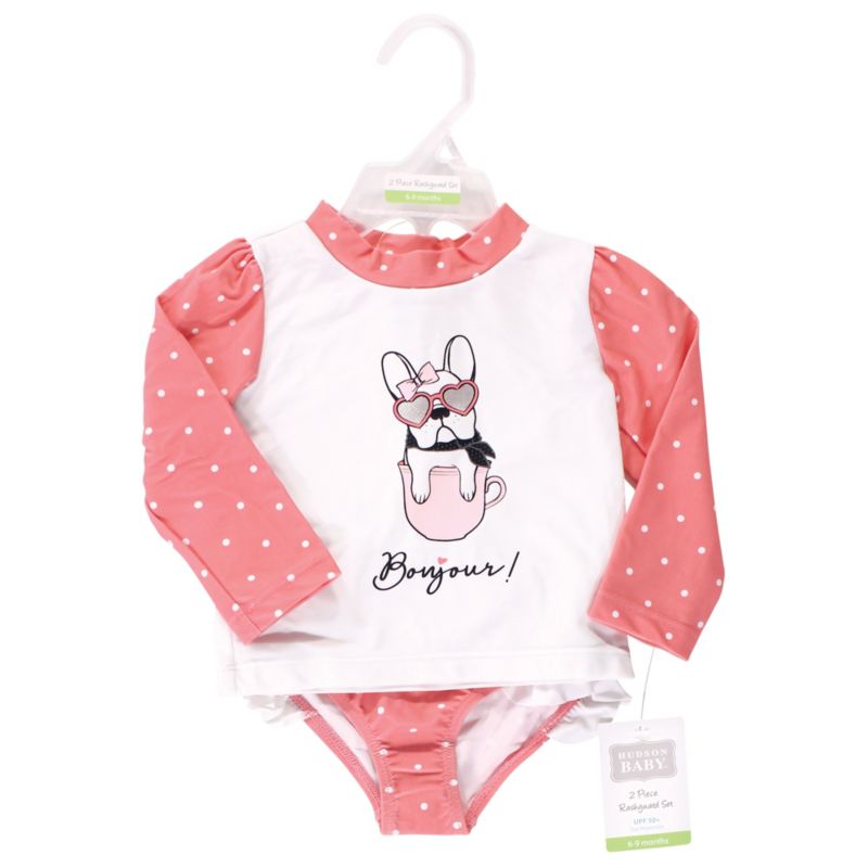 Baby Girls Swim Rashguard Set