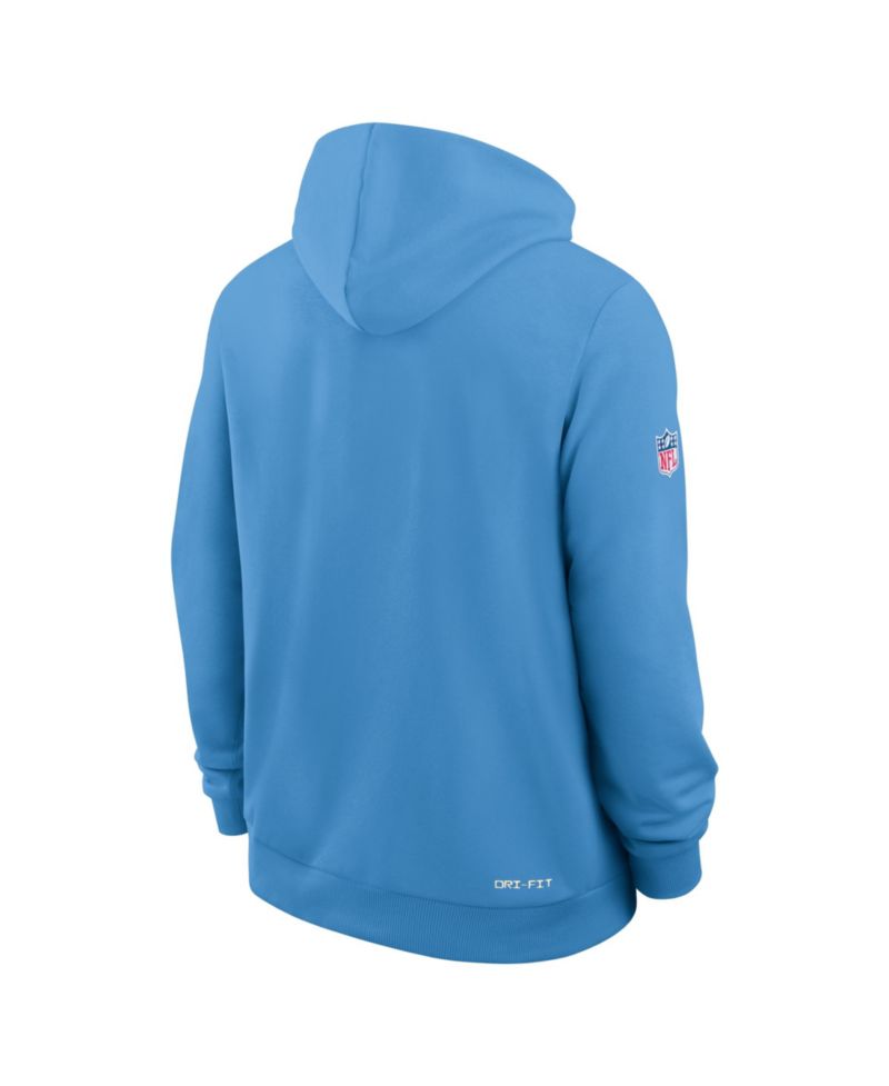 Men's Light Blue Tennessee Titans Sideline Standard Issue Dri-FIT Full-Zip Hoodie