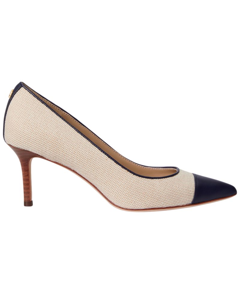 Women's Lanette Washed Canvas Slip-On Pumps