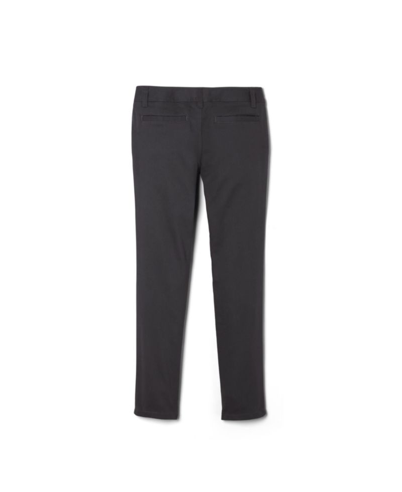 Little Girls Adjustable Waist Stretch Twill Skinny Pant