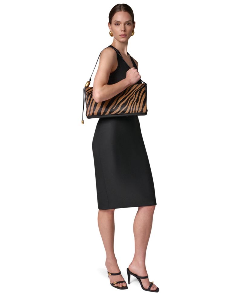 Velvet Large Shoulder Handbag
