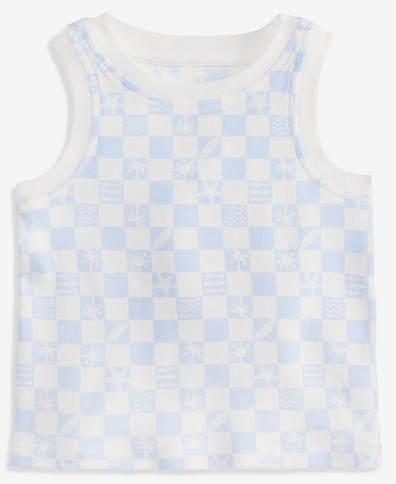 Baby Boys' Mix & Match Tile-Print Tank Top