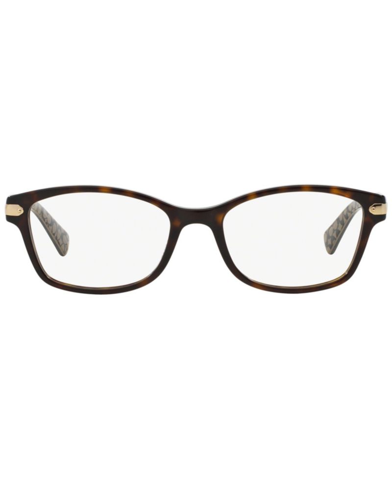 Woman Rectangle Plastic HC6065 Eyeglasses