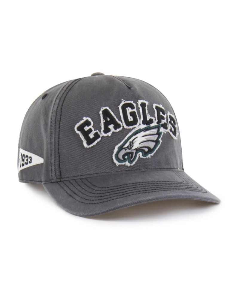 Men's Charcoal Philadelphia Eagles Calderwood Well Worn Hitch Adjustable Hat