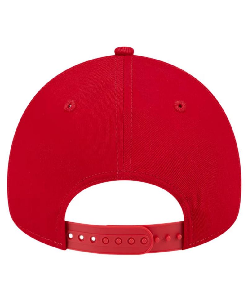 Men's Red Cincinnati Reds Team Color A-Frame 9forty Adjustable Hat