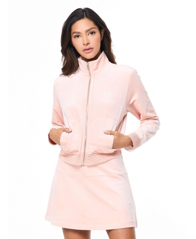 Women's Piera Velour Full-Zip Track Jacket