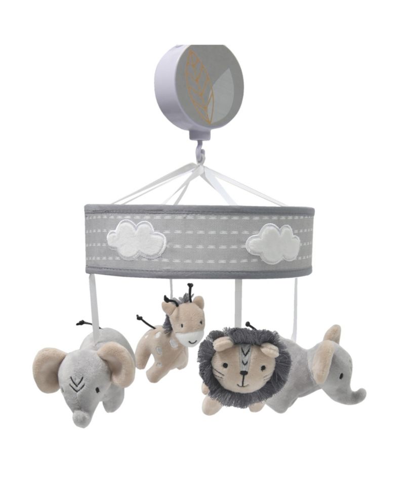 Baby Jungle Safari Musical Spinning Crib Mobile