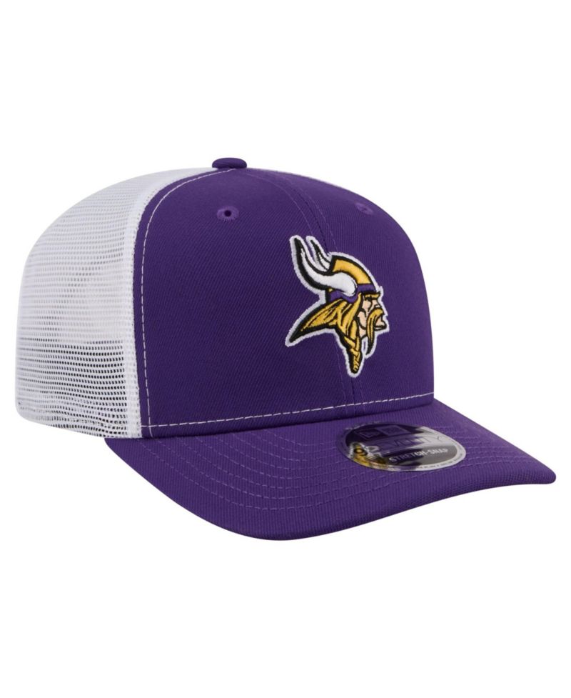 Men's Purple Minnesota Vikings 9SEVENTY Trucker Adjustable Hat