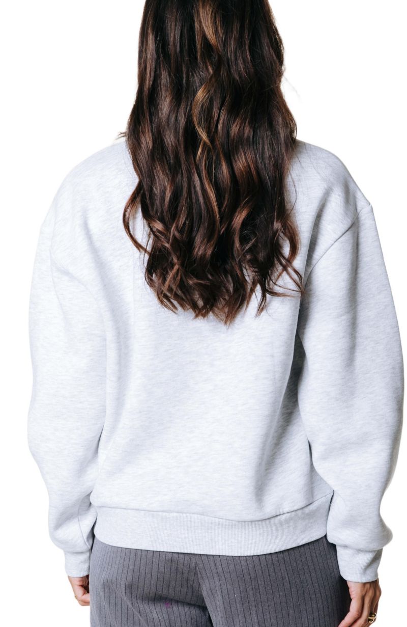 Women's Rebel Paisley Patch Dropped Shoulder Sweat