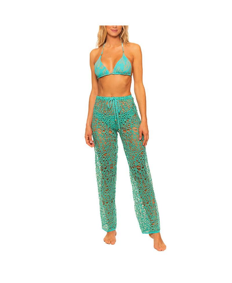 Women's Sea Strings Macrame Pants Cover-ups