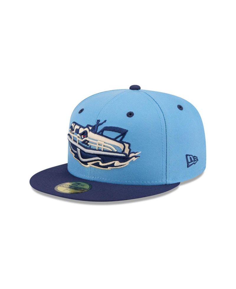 Men's Light Blue Great Lakes Loons Theme Nights 59FIFTY Fitted Hat