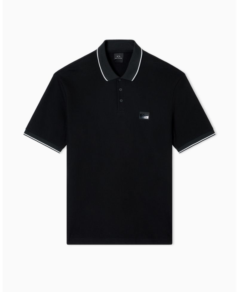 Men's Night Lab Short Sleeve Mercerized Cotton Pique Polo Shirt