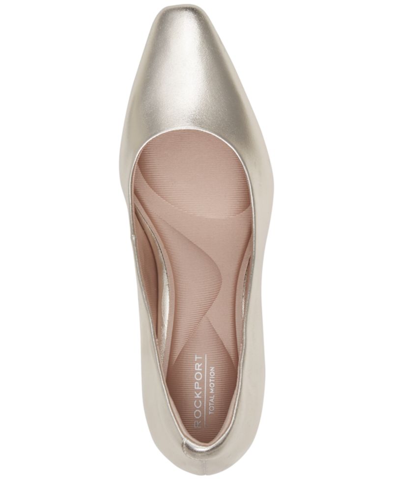 Women's Merida Total Motion Leather Block Heel Pumps