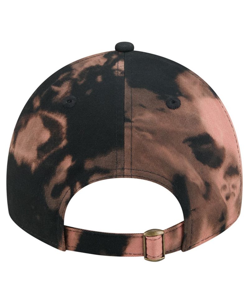 Men's Black San Francisco Giants Bleach Wash 9TWENTY Adjustable Hat