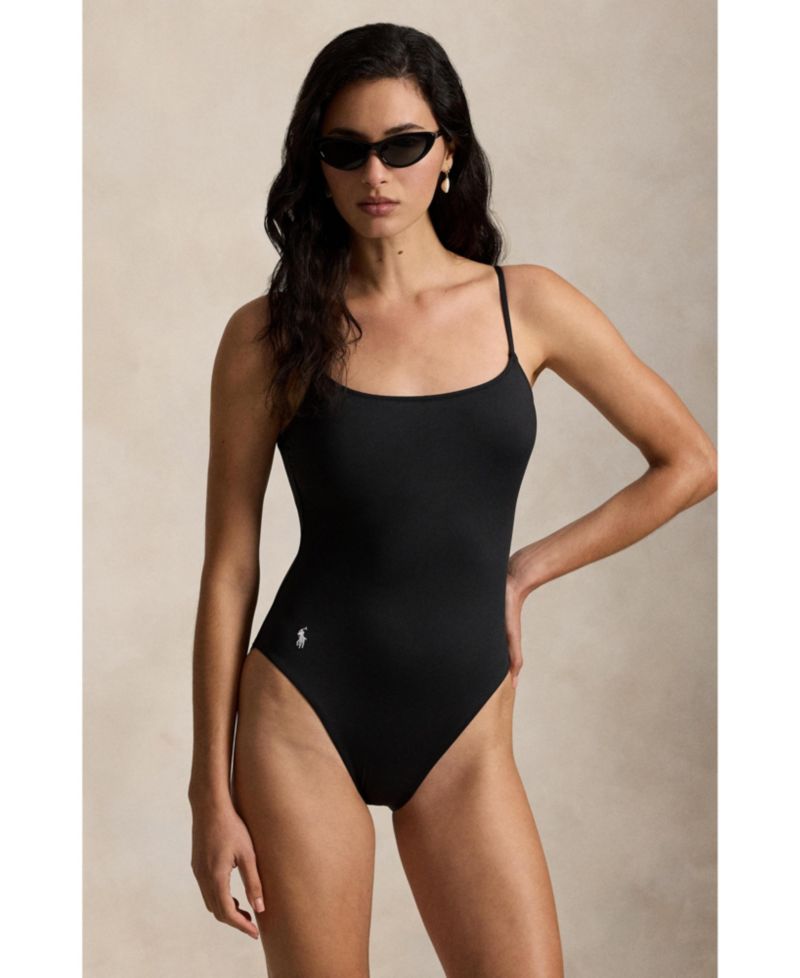 Women's Spaghetti Strap One-Piece Swimsuit