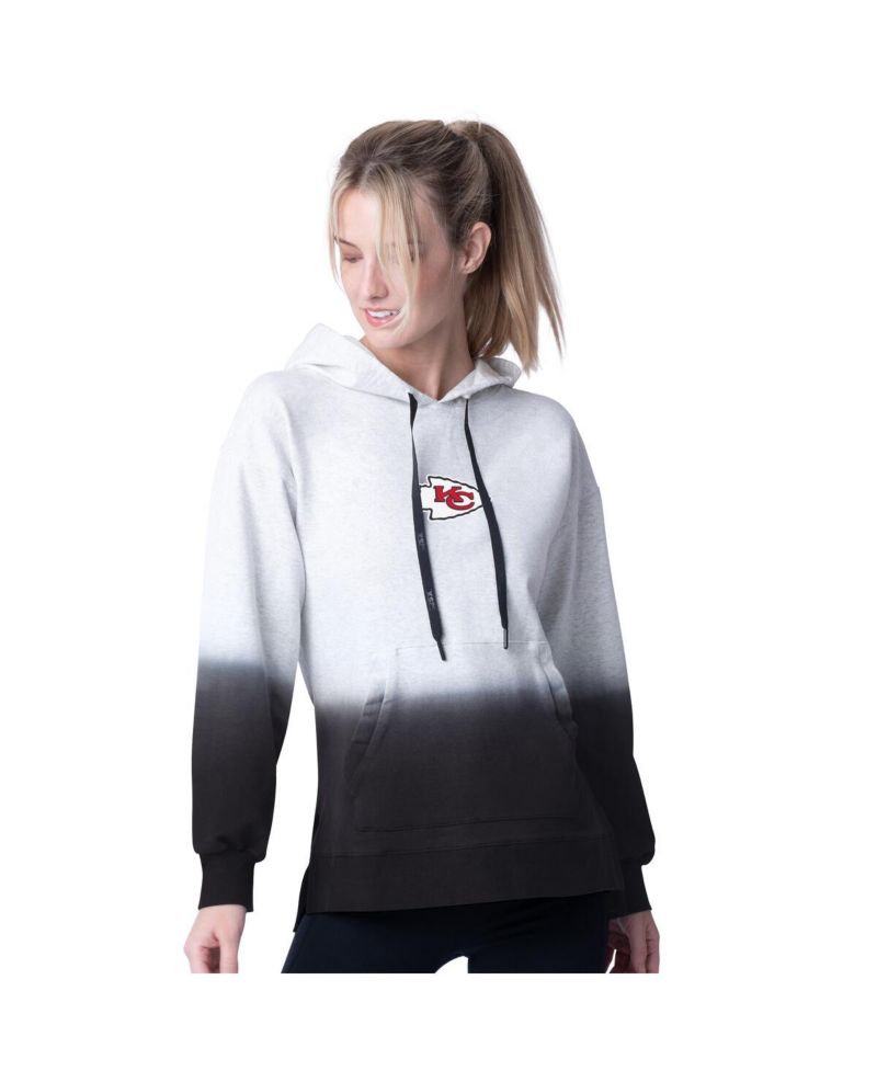 Women's Black Kansas City Chiefs Daniela Pullover Hoodie