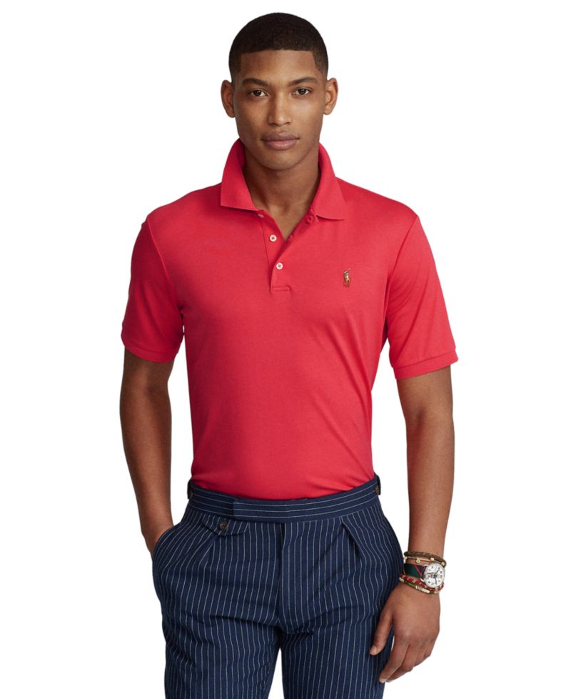 Men's Custom Slim Fit Soft Cotton Polo Shirt