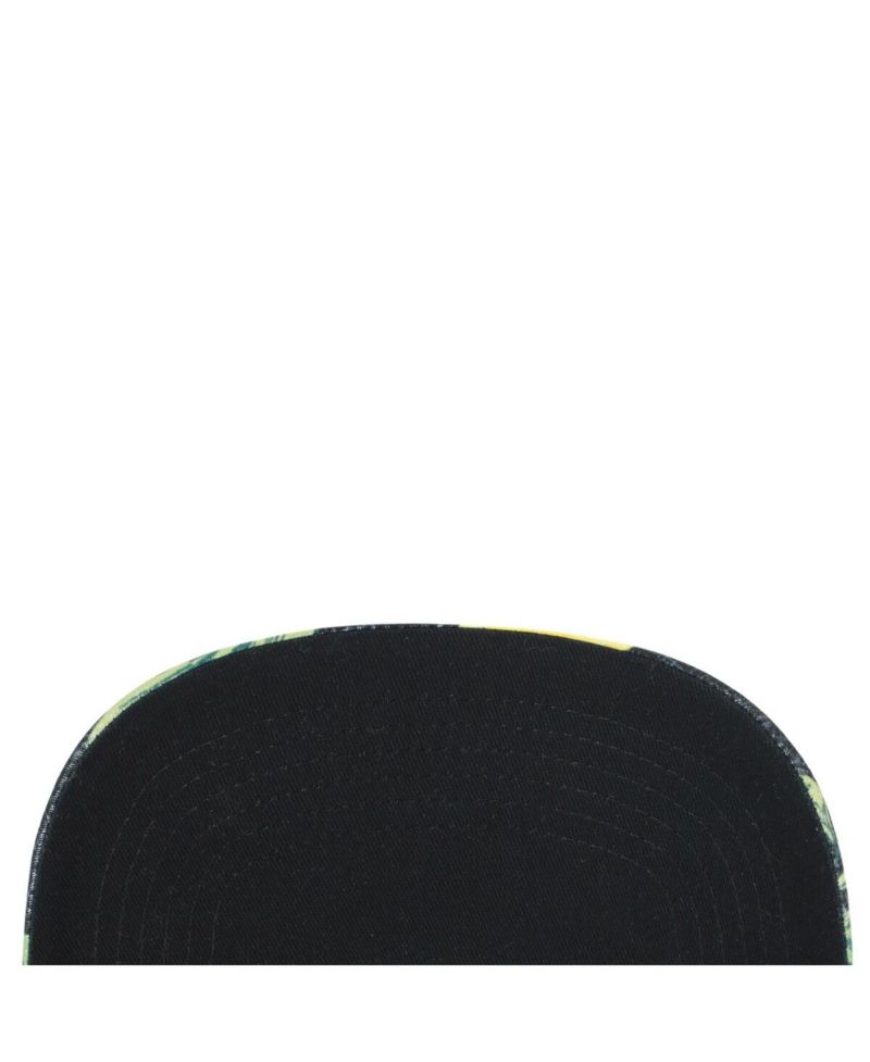 Men's White/Black Pittsburgh Steelers Beach Side Hitch Adjustable Hat