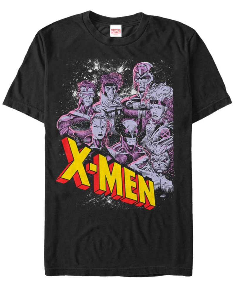 Men's Marvel Men's Comic Collection Vintage X-Men Team Logo Short-Sleeve T-Shirt