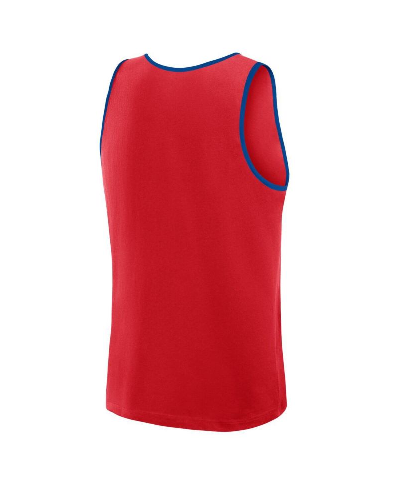 Men's Red Philadelphia Phillies Unmatched Success Tank Top