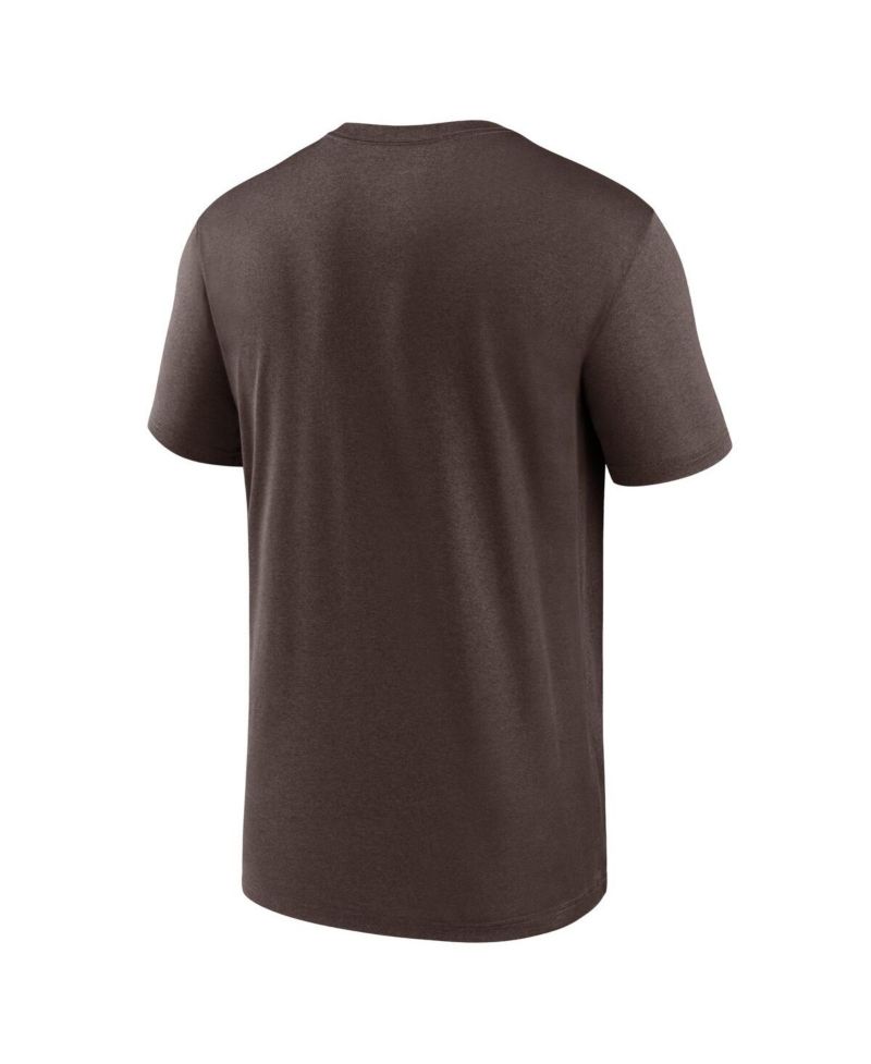 Men's Brown San Diego Padres Fuse Legend T-Shirt