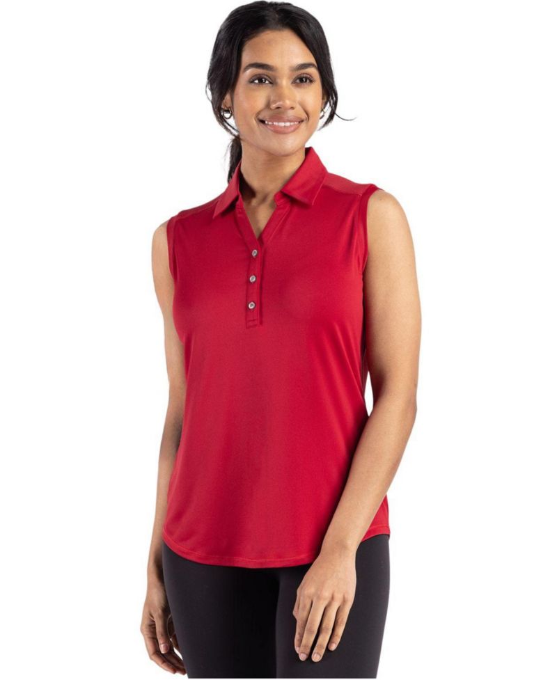 Women's Forge Eco Stretch Recycled Sleeveless Polo