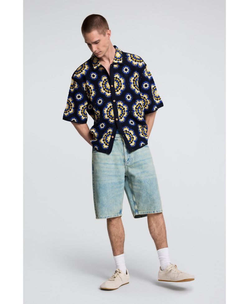 Men's Crochet shirt