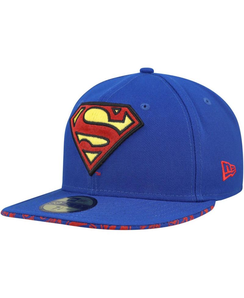Men's Blue Superman 59FIFTY Fitted Hat