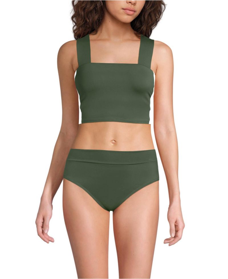 Women's Square Neck Midkini Top