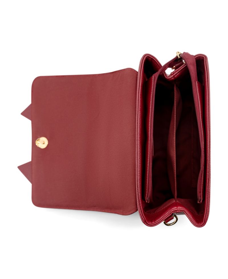 Linda Double Bow Small Crossbody Handbag