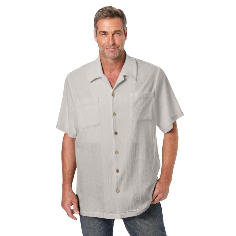 Men's Gauze Camp Shirt