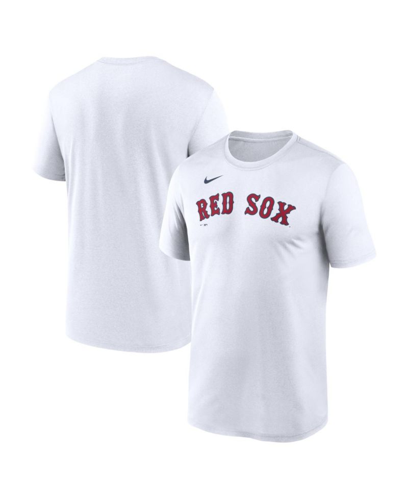 Men's White Boston Red Sox New Legend Wordmark Dri-FIT T-Shirt