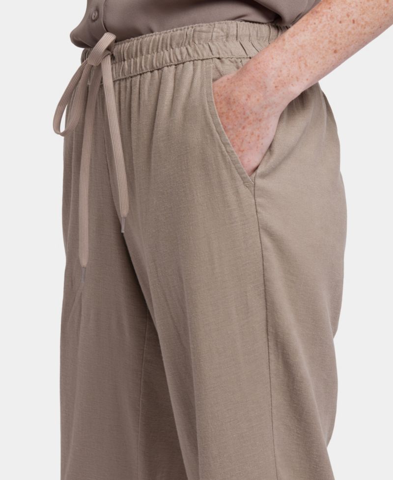 Women's Relaxed Drawstring Pull-On Pants
