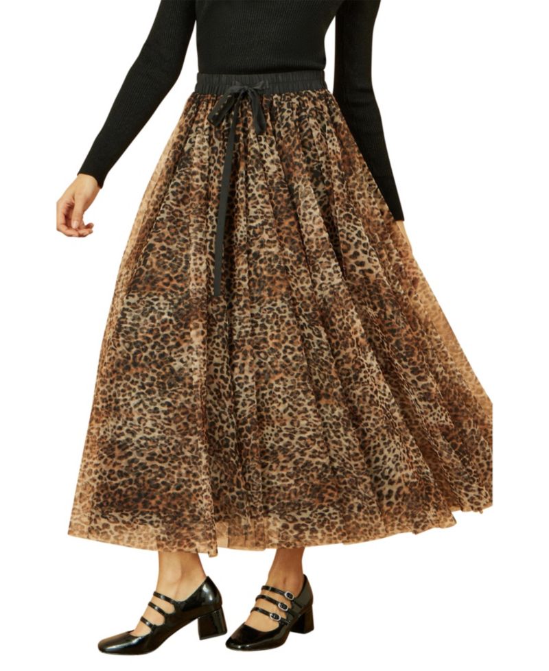 Women's Mesh Tulle Skirt