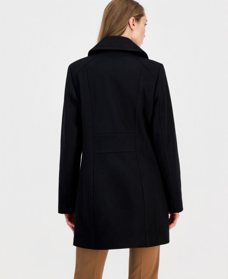 Women's Single-Breasted Peacoat, Created for Macy's