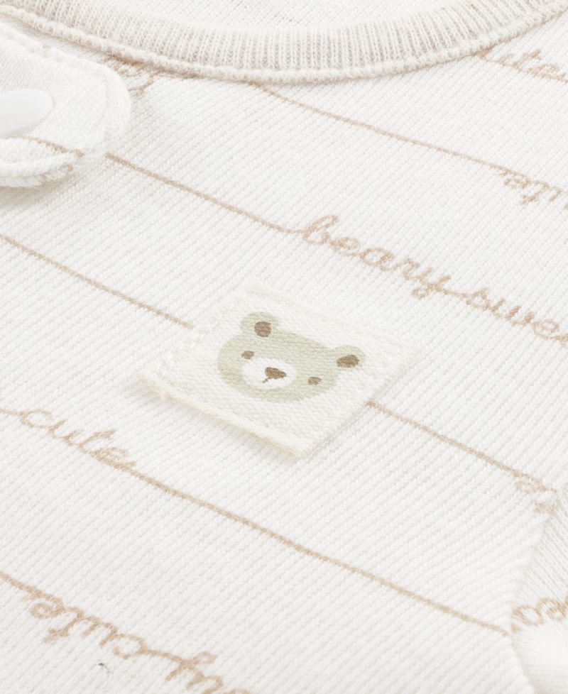 Baby Boys' or Baby Girls' Babywear Long-Sleeve Footed Coverall