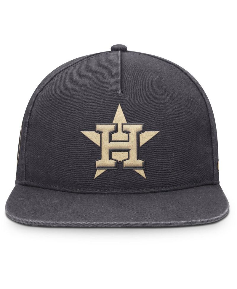 Men's Anthracite Houston Astros Monotone Pro Adjustable Hat