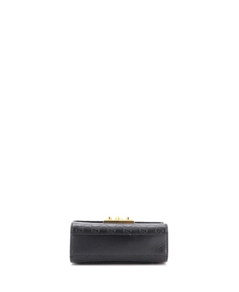 Small Padlock Shoulder Bag Guccissima Leather