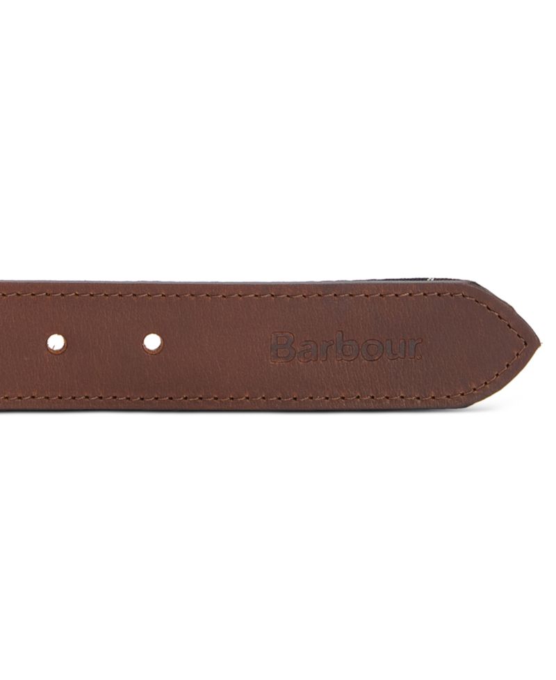 35MM Men's Reversible Tartan to Leather Belt