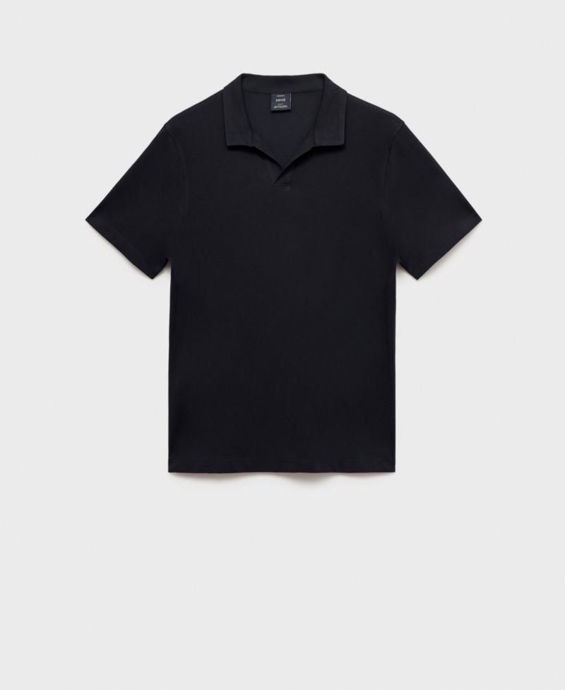 Men's Cotton Pique Polo Shirt